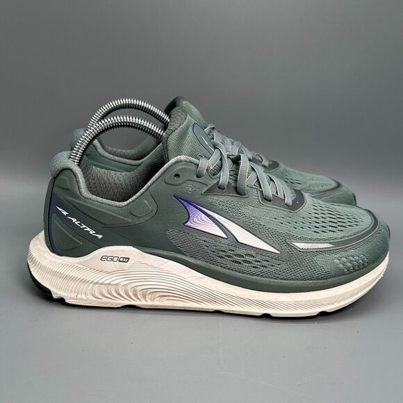 Altra Shoes - Altra Paradigm 6 Womens 8.5 Gray Athletic Road Running Sneakers Lace-Up Shoes